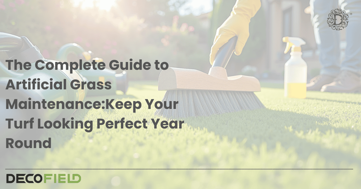 The Complete Guide to Artificial Grass Maintenance:Keep Your Turf Looking Perfect Year Round